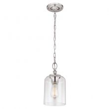 Hounslow lampa wisząca 1x60W E27 230V nikiel polerowany